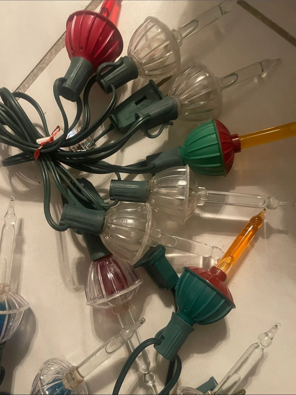 Vintage NOMA Bubble Lights